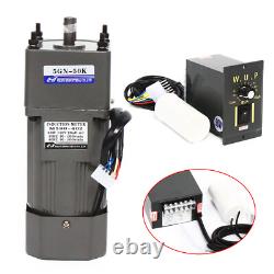 0-27RPM AC Gear Motor Reducer Electric Variable Speed Controller 150 90W 220V