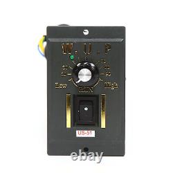 0-27RPM AC Gear Motor Reducer Electric Variable Speed Controller 150 90W 220V