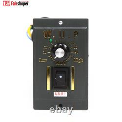 0-27RPM AC Gear Motor Reducer Electric Variable Speed Controller 150 90W 220V