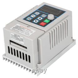 0.45kW 220V VFD Variable Frequency Drive Speed Controller for Single-phase Motor