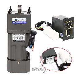 0 50 1 27RPM Electric AC Controller Motor 220V 90WSpeed Reducer-Variable Gear
