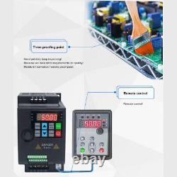 0.75/1.5/2.2kW AC 220V Variable 8 Speed Drive Universal Motor Frequency Inverter