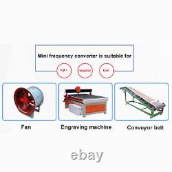 0.75/1.5/2.2kW AC 220V Variable 8 Speed Drive Universal Motor Frequency Inverter