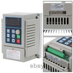 0.75kW Variable Frequency Drive Inverter Single To 3 Phase CNC Motor Speed