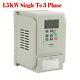 1.5 Kw Vfd Single To 3 Phase Speed Variable Frequency Drive Inverter Industry 8a