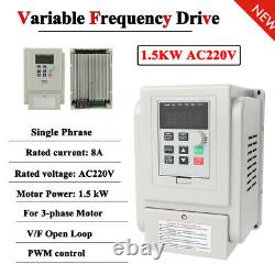 1.5KW 220V Variable Frequency Drive Inverter Speed Controller for 3-phase Motor