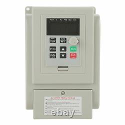 1.5KW 3HP VFD 8A AC220V SINGLE PHASE SPEED VARIABLE FREQUENCY DRIVE INVERTER Uwj