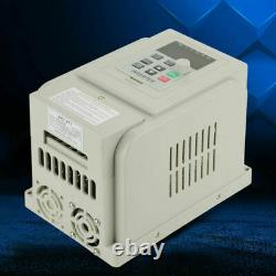 1.5KW Single To 3 Phase VFD Variable Frequency Drive Inverter Speed Converter