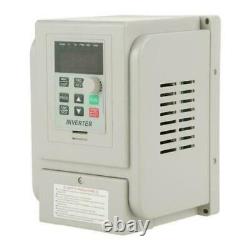 1.5KW Single To 3 Phase VFD Variable Frequency Drive Inverter Speed Converter