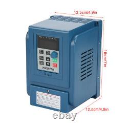 1.5KW Variable Frequency Drive Inverter 3 Phase Speed Controller Machine Motor