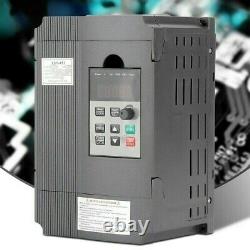 1.5KW Variable Frequency Drive Inverter CNC Motor Speed VFD Single To 3 Phase