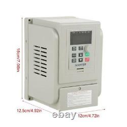 1.5kW 220V AC Variable Frequency Drive VFD Speed Controller for 3-phase AC Motor