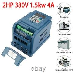 1.5kW 380V 6A Variable Frequency Drive VFD Speed Controller For 3-Phase AC Motor