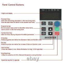 1.5kW 380V 6A Variable Frequency Drive VFD Speed Controller For 3-Phase AC Motor