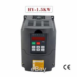 1.5kw 220v 2HP 7A Variable Frequency Drive Inverter VFD Motor Speed Controller