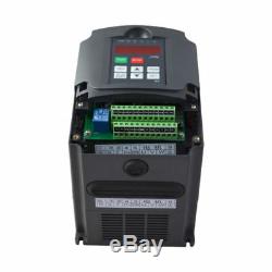 1.5kw 220v 2HP 7A Variable Frequency Drive Inverter VFD Motor Speed Controller