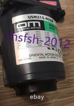 1 pcs New IN BOX Oriental OM variable speed motor USM315-402W #A7
