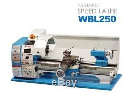 10 x 30 Lathe Variable Speed Brushless Motor 1.5HP NEW Weiss