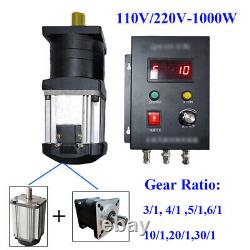 1000W 80 Brushless Motor Planetary Gearbox Reducer Variable Speed Controller Kit