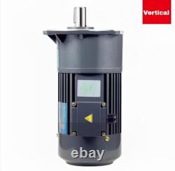 100W 22mm 220V New 3-Phase 7-466RPM Variable Electric Gear Motor Speed Reduction