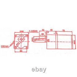 10W Variable Adapter Adjust Speed Gear Motor Box AC Electric Motor Controller