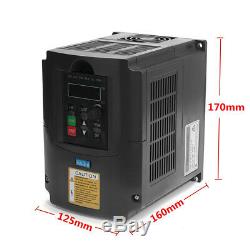 110/220V Variable Frequency Drive Filter Inverter VFD Motor Speed Vector Control