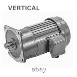110V/220V Electric Variable Speed Reduction Motor Single Phase 200W Gear Motor