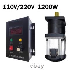 1200W DC Brushless Planetary Gearbox Motor Reducer Variable Speed Controller Kit
