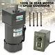 120w 5k Ac Gear Motor Electric Motor Variable Speed Controller 0-270rpm 220v New