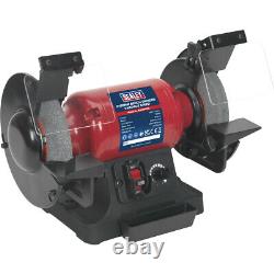 150mm Variable Speed Bench Grinder 250W Induction Motor Fine & Coarse Stones