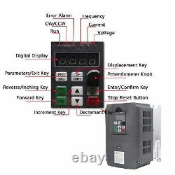 15HP 11KW Variable Frequency Drive Inverter 220V Motor Speed Control