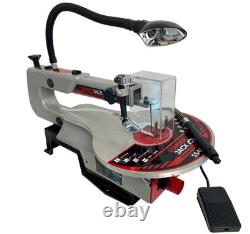 16 Scroll Saw 125W Variable Speed Foot Pedal LED Lamp Rotary Shaft Dust Port 16 Scroll Saw 125W Variable Speed Foot Pedal LED Lamp Rotary Shaft Dust Port