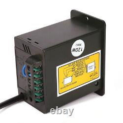 180K AC Gear Motor Electric Motor CWithCCW Variable Speed Controller 220V 120W