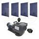 1hp Sunray Solar Swimming Pool Pump Dc Motor In Variable With 4 Panels 120v Pond