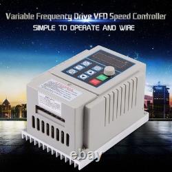 1pc Variable Frequency Drive High Efficiency Speed Controller For Motors