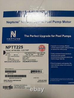 2.25 Variable Speed Pool Pump Replacement Motor For Hayward Super II NEW