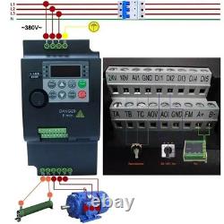2.2KW 12A 220V AC Motor Drive Variable Inverter VFD Frequency Speed Controller
