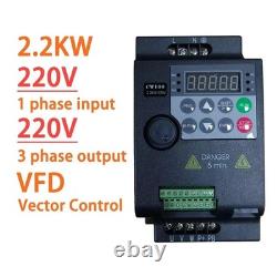 2.2KW 12A 220V AC Motor Drive Variable Inverter VFD Frequency Speed Controller