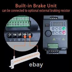 2.2KW 220V AC Variable Frequency Drive VFD Motor Speed Controller UK