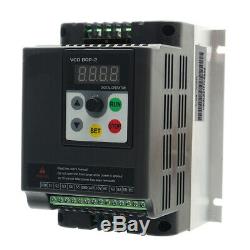 2.2KW 220V Single To 3 Phase Variable Frequency Converter Motor Speed Drive Inve