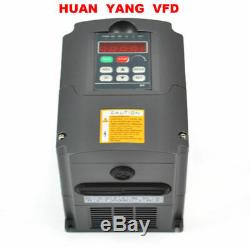 2.2KW 3HP VFD 110V VARIABLE FREQUENCY DRIVE INVERTER VFD SPEED CONTROL Motor