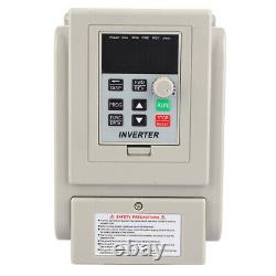 2.2KW PWM 220V AC Variable Frequency Drive VFD Speed Controller 1-Phase Input