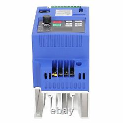 2.2KW VFD Variable Frequency Drive Motor Speed Controller Single to 3 Phase 220V