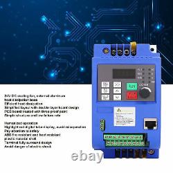 2.2KW VFD Variable Frequency Drive Motor Speed Controller Single to 3 Phase 220V