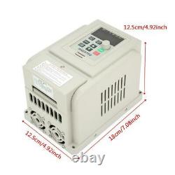 2.2KW Variable Frequency Drive VFD Inverter 220V AC Speed Controller Motor HOT