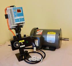 2 HP Motor and Variable Speed Control Kit with Forward & Reverse-110V Input. New