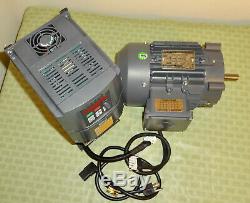 2 HP Motor and Variable Speed Control Kit with Forward & Reverse-110V Input. New