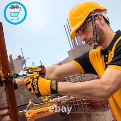 20V Cordless Impact Driver 285NM, Brushless Motor, Variable Speed Control 1600/1