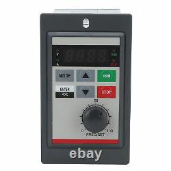 220V 0.75KW Single Phase Motor Speed Controller Variable Frequency Drive