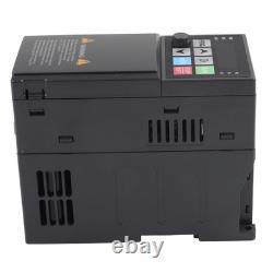 220V 1-Phase to 3-Phase VFD 0.4kW Motor Speed Controller with Heat Sink